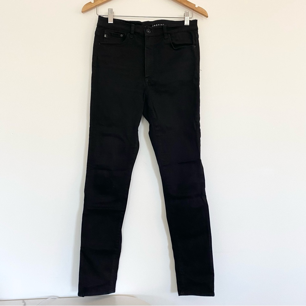 &Denim Black Shaping Skinny Jeans Sz 30